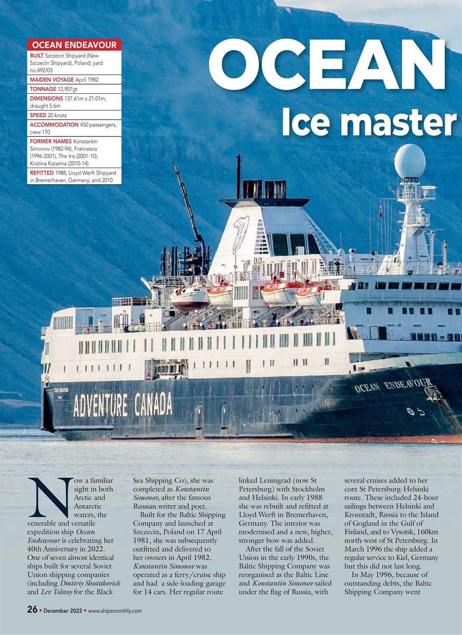 Ships Monthly Preview Pages