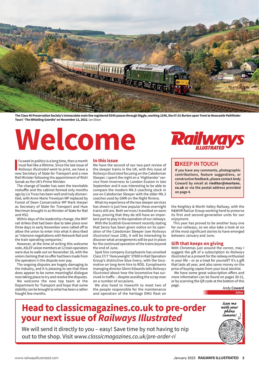 Railways Illustrated Preview Pages