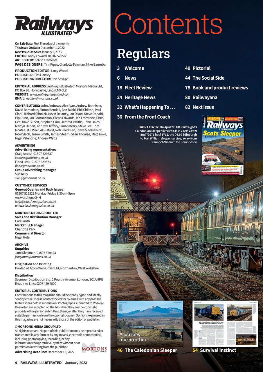 Railways Illustrated Preview Pages