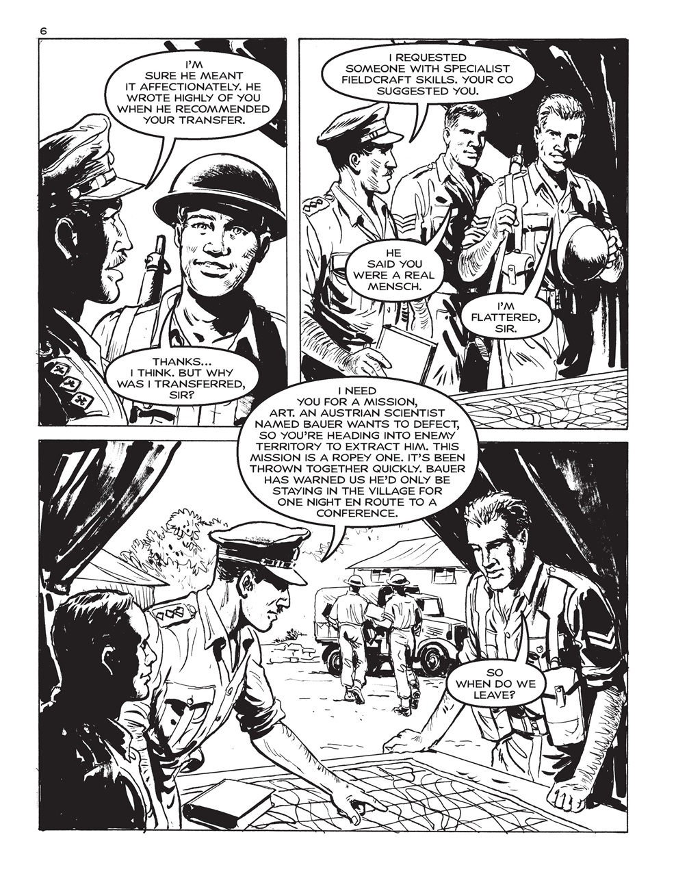 Commando Preview Pages
