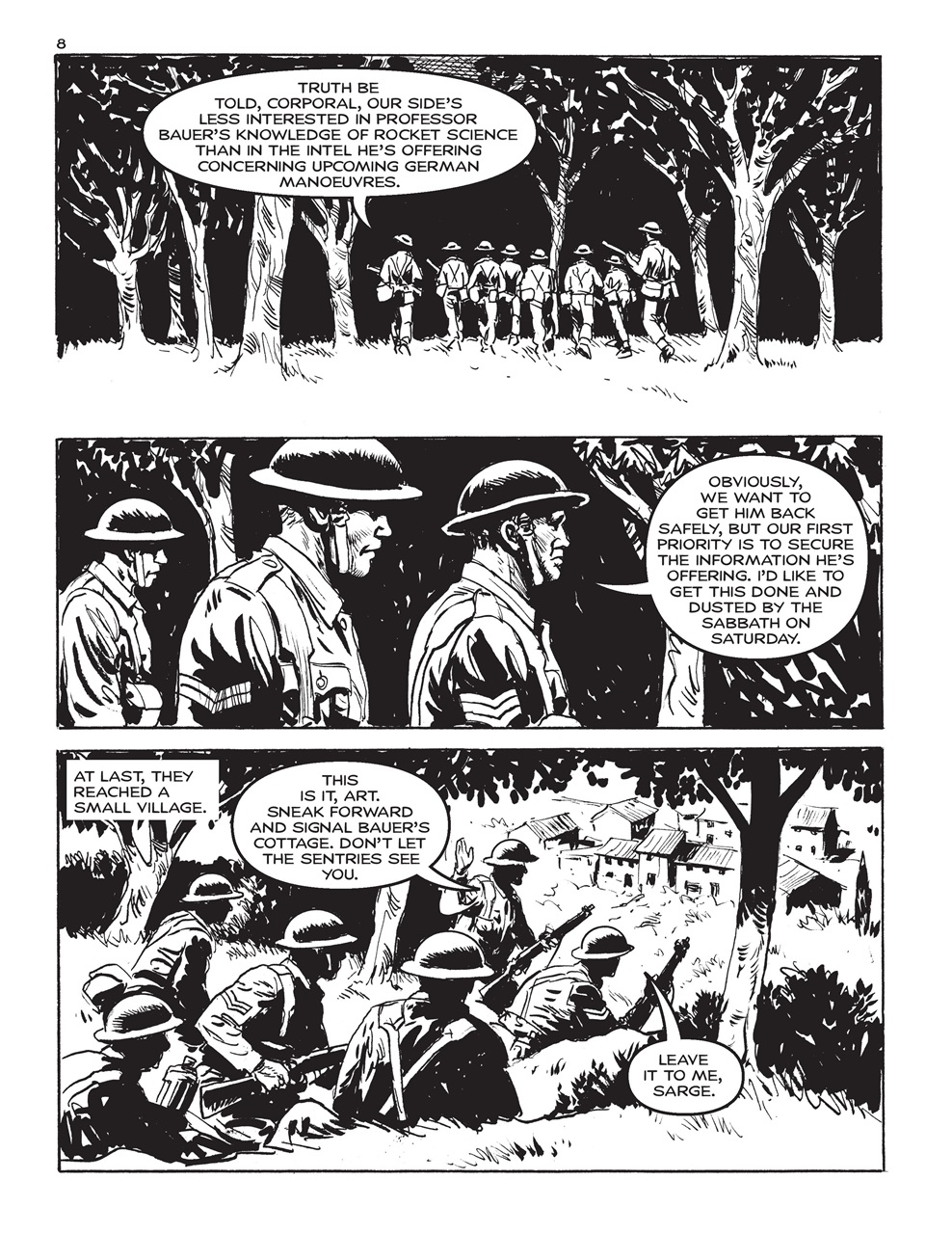 Commando Preview Pages