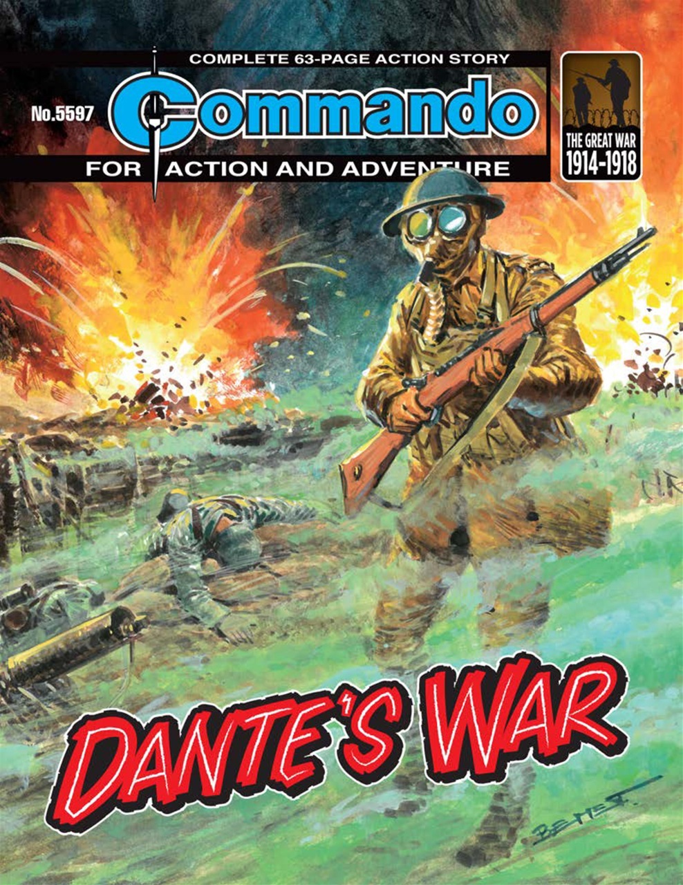Commando Preview Pages