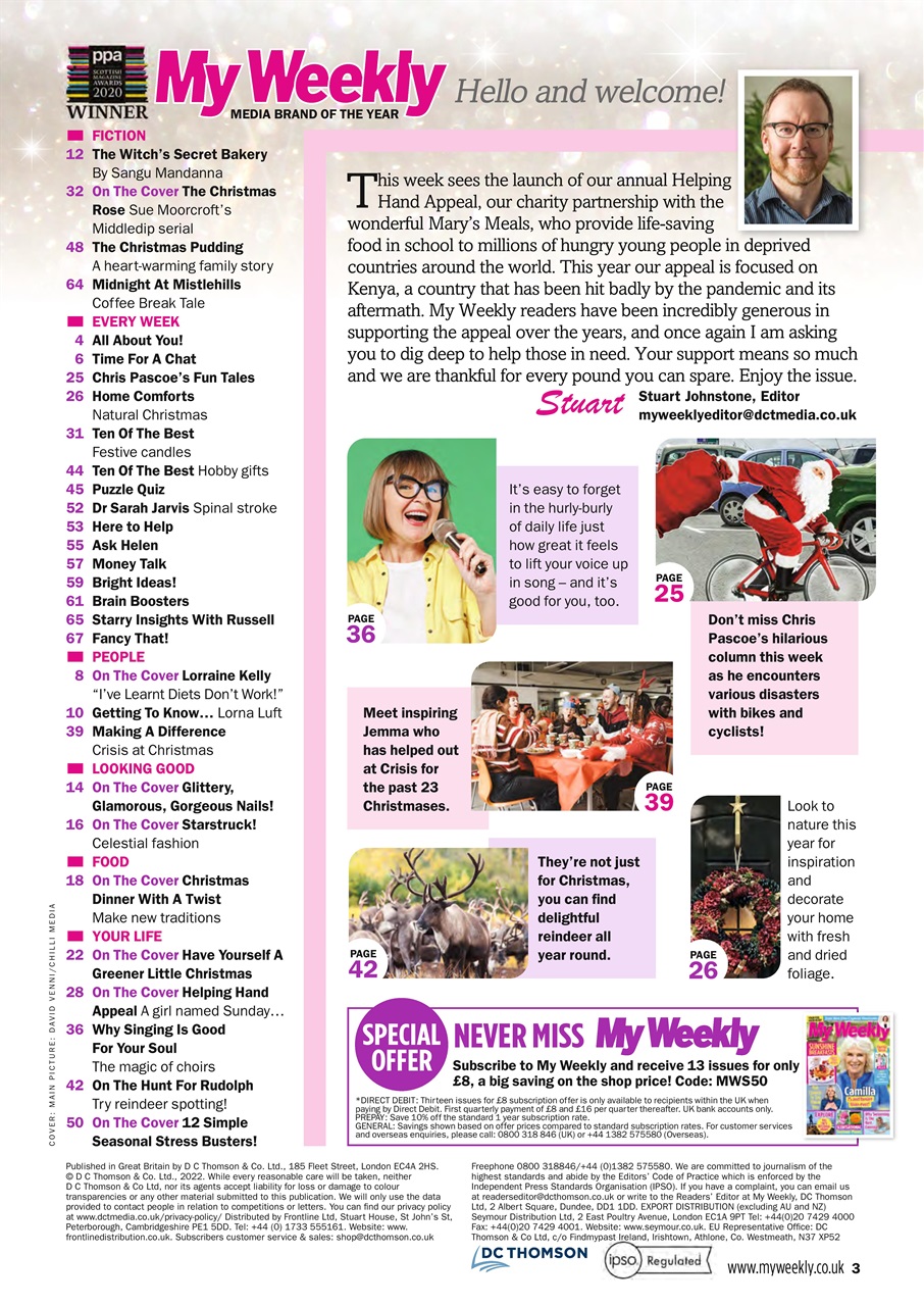 My Weekly Preview Pages