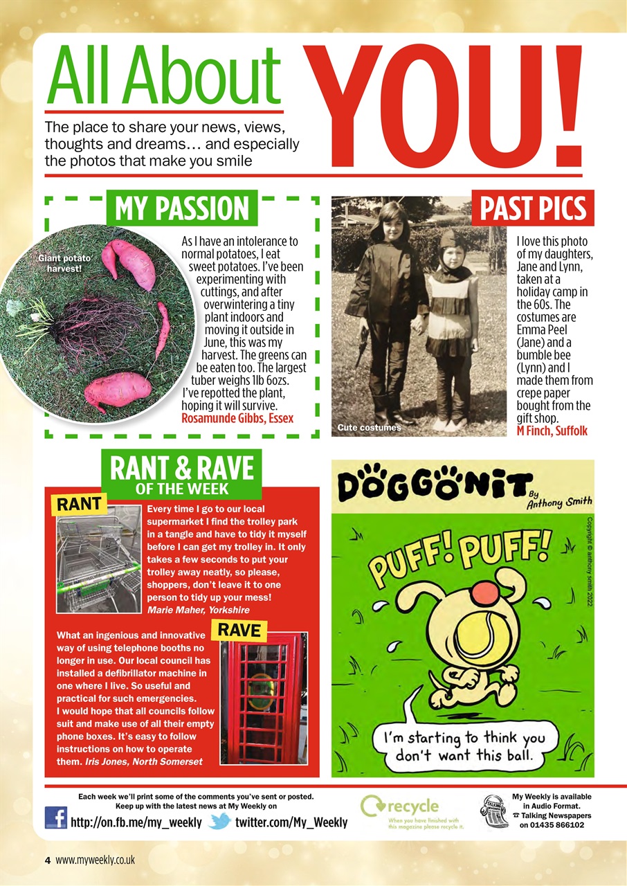 My Weekly Preview Pages