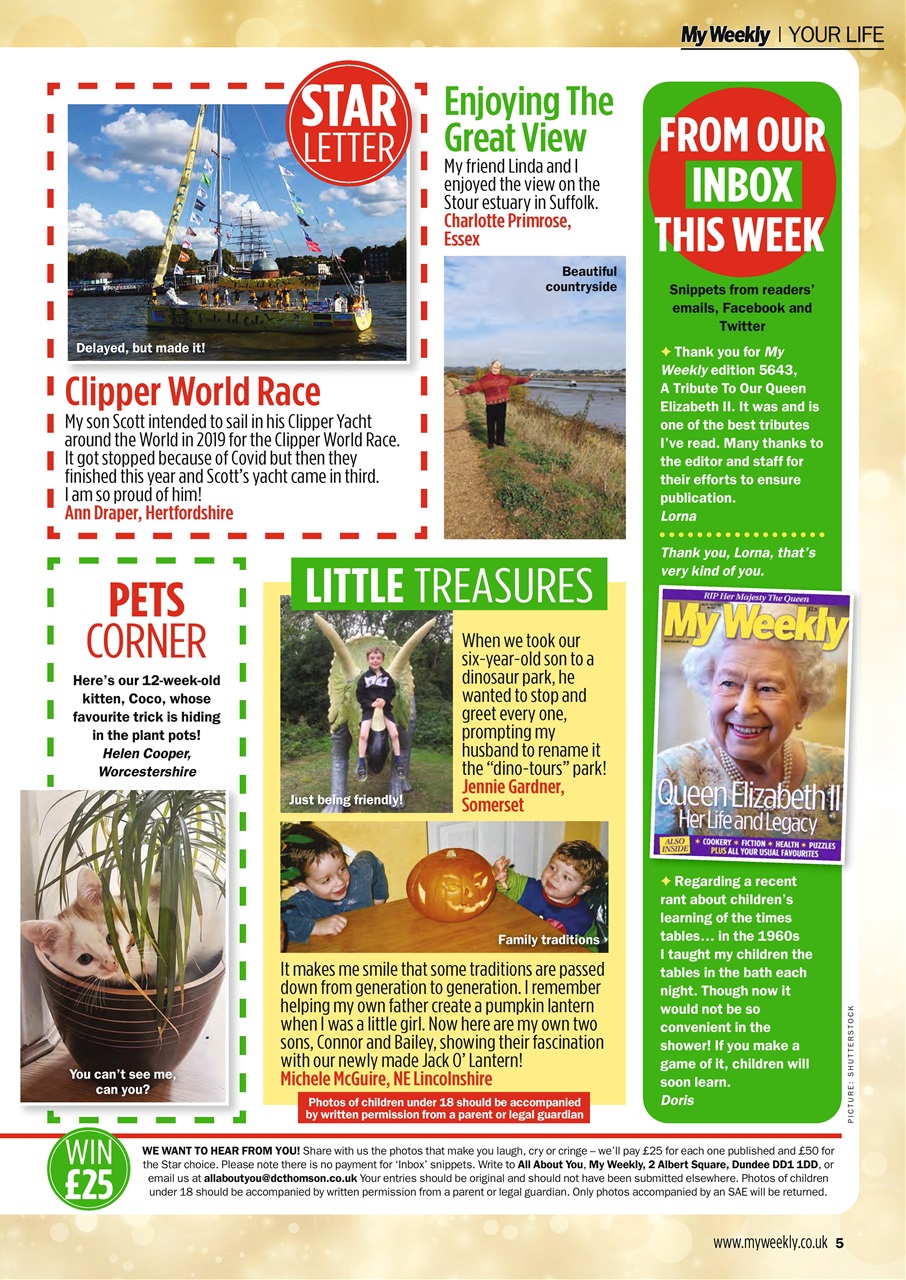 My Weekly Preview Pages