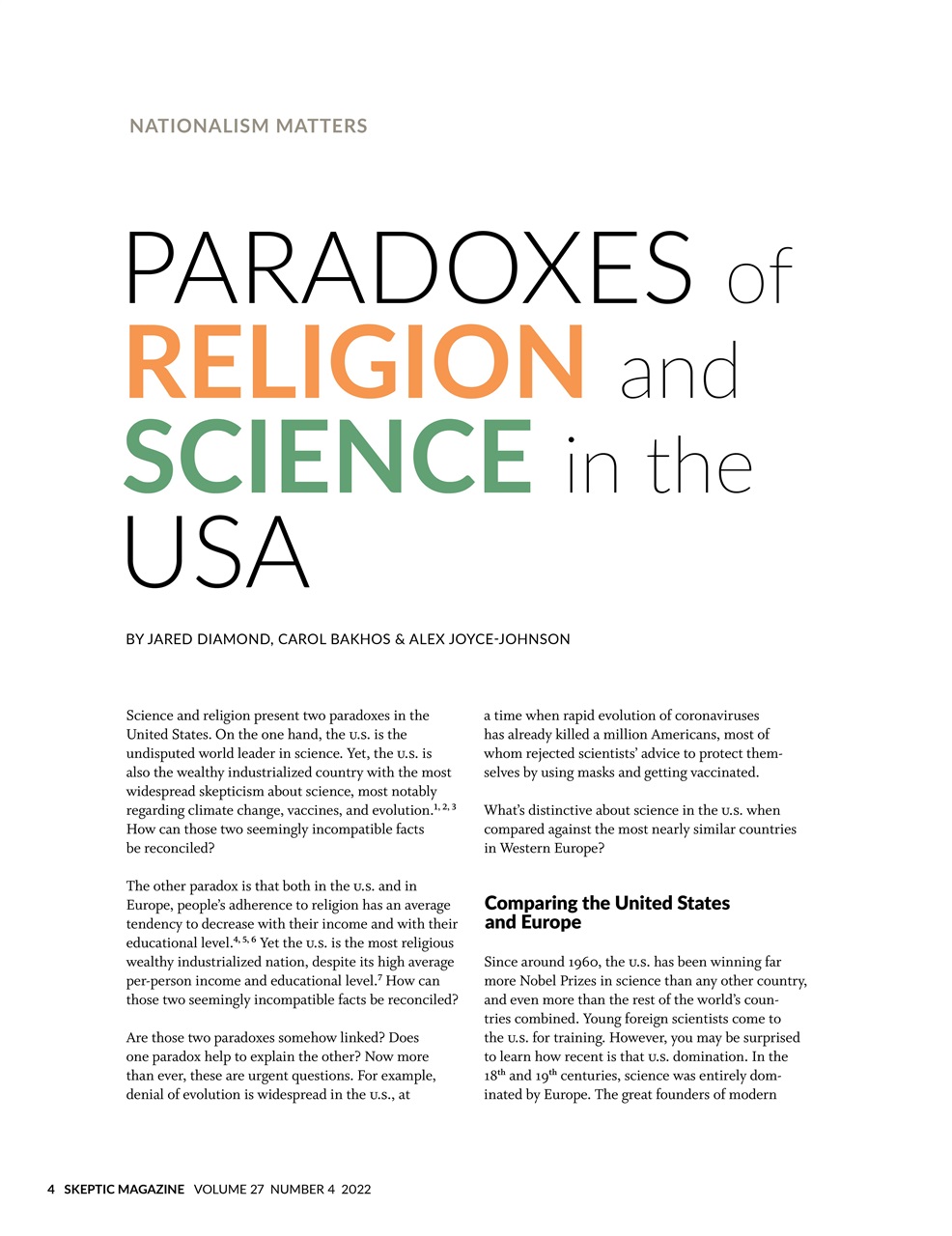 Skeptic Preview Pages