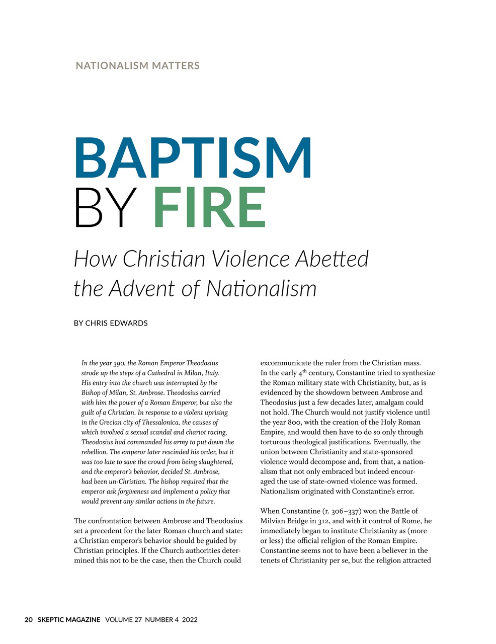 Skeptic Preview Pages