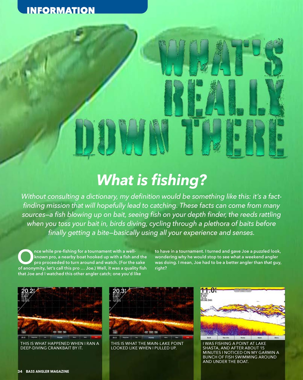 BASS ANGLER MAGAZINE Preview Pages