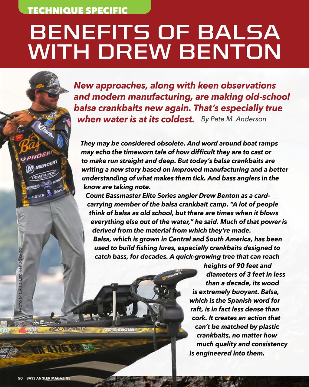 BASS ANGLER MAGAZINE Preview Pages