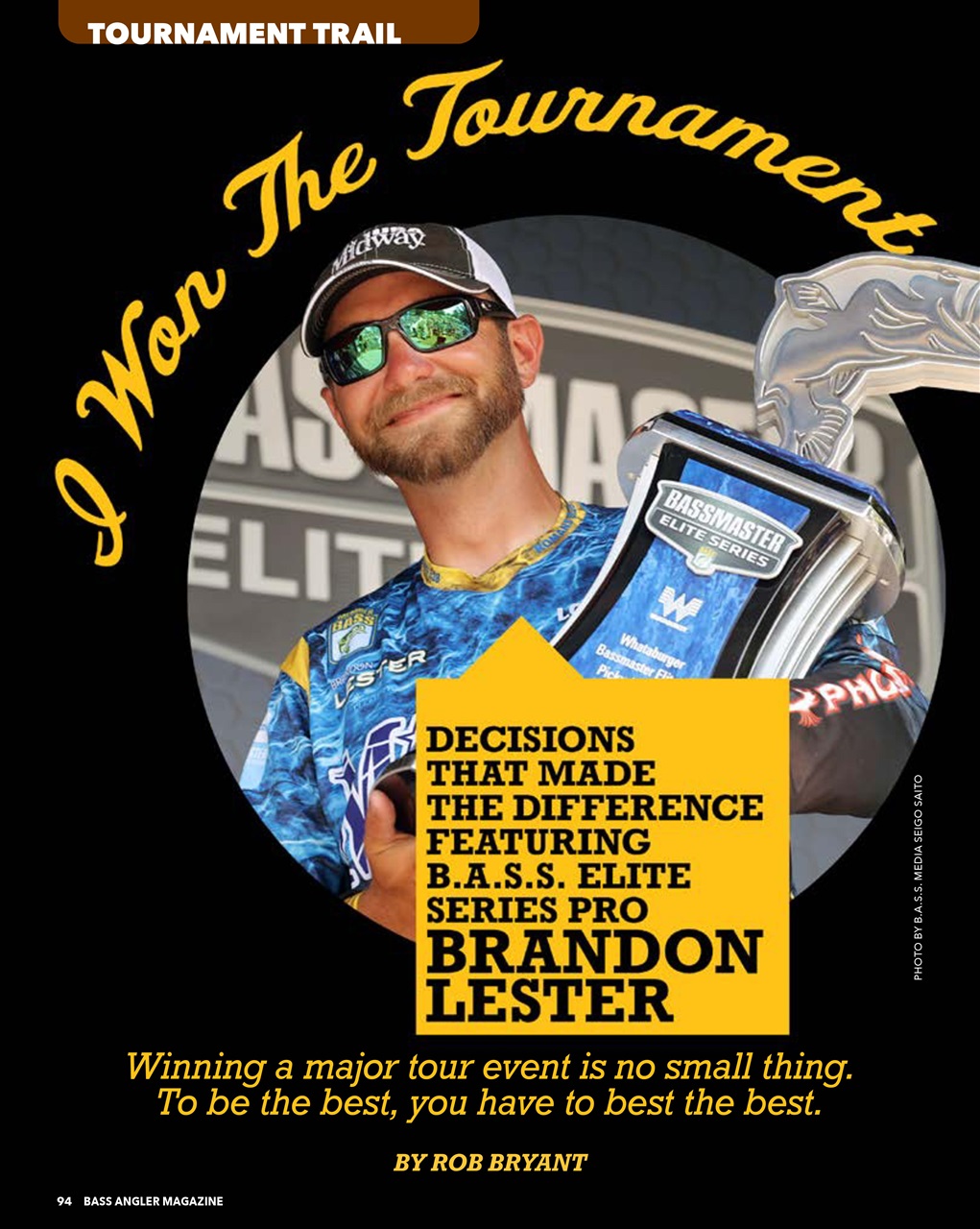 BASS ANGLER MAGAZINE Preview Pages