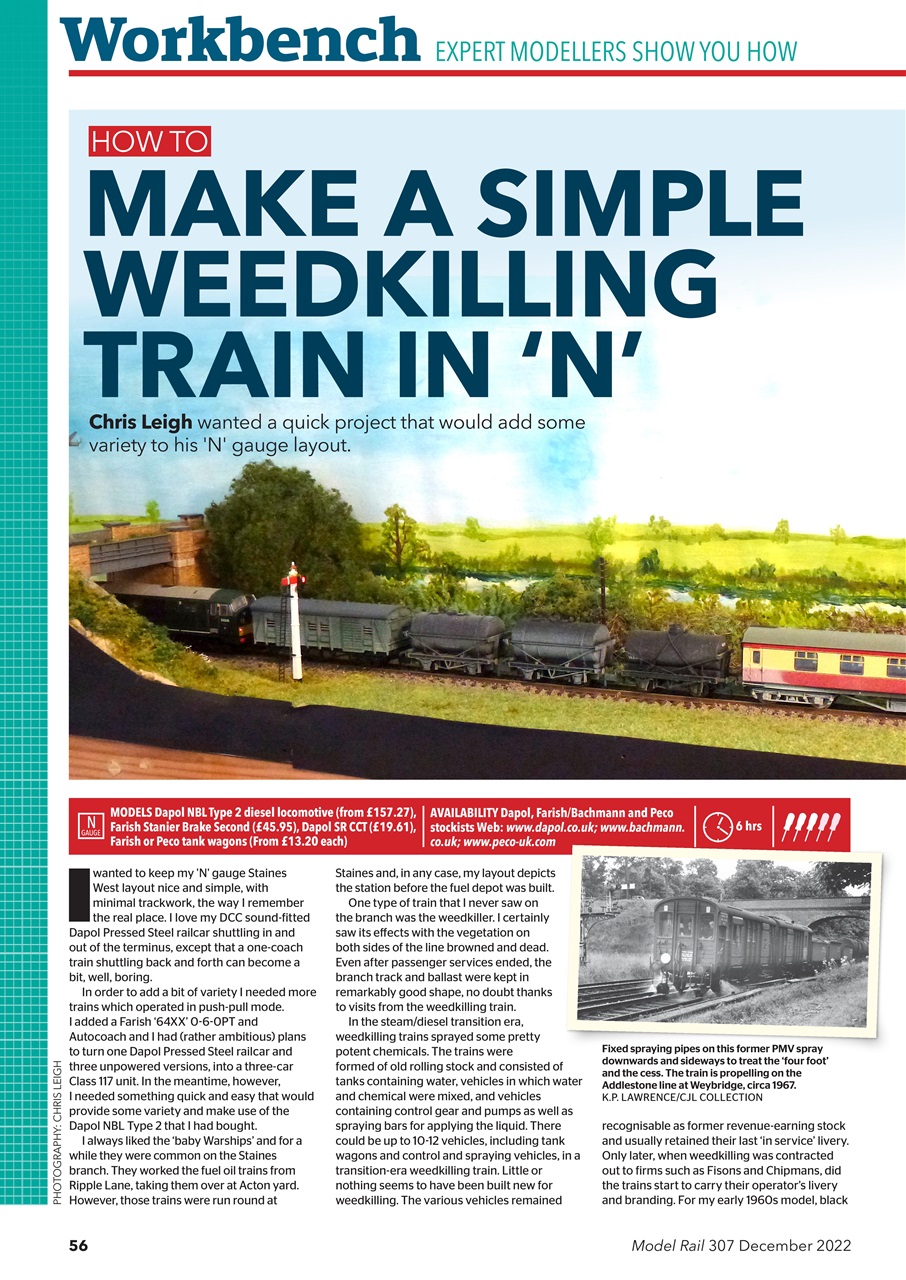 Model Rail Preview Pages