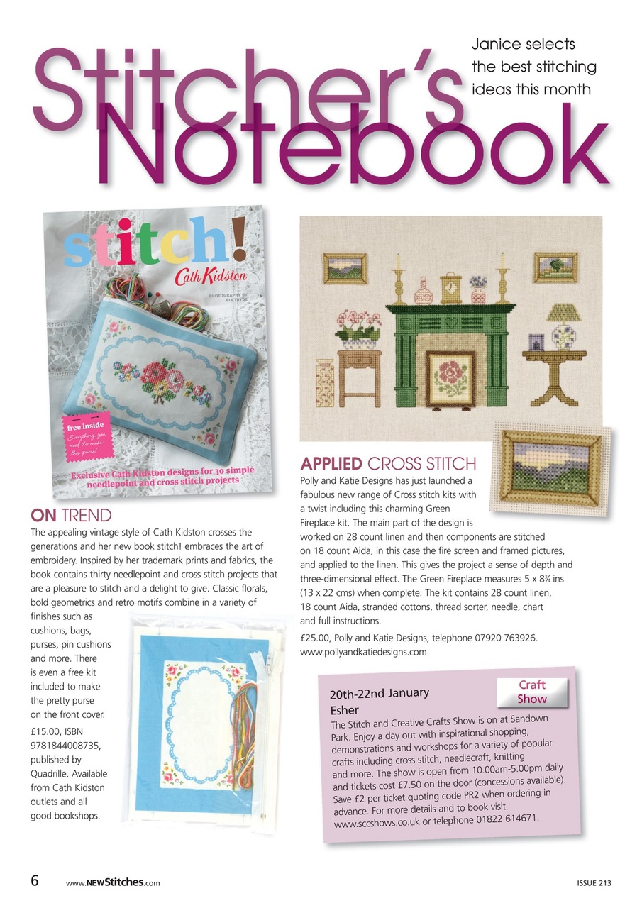 New Stitches Preview Pages