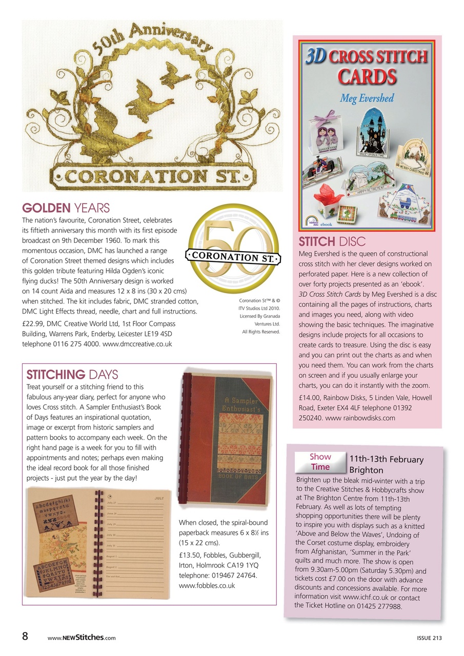 New Stitches Preview Pages