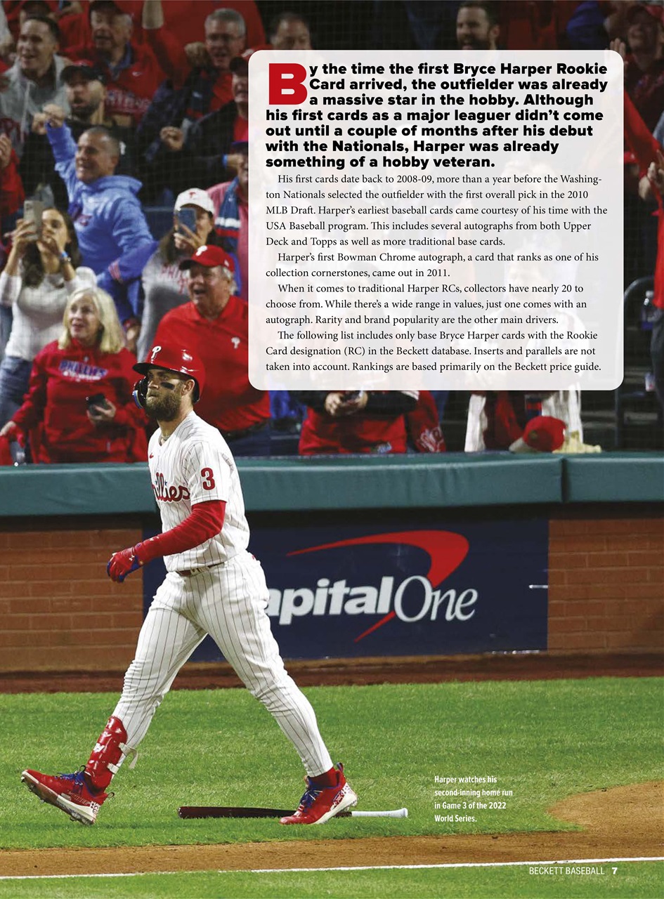 Beckett Baseball Magazine Preview Pages