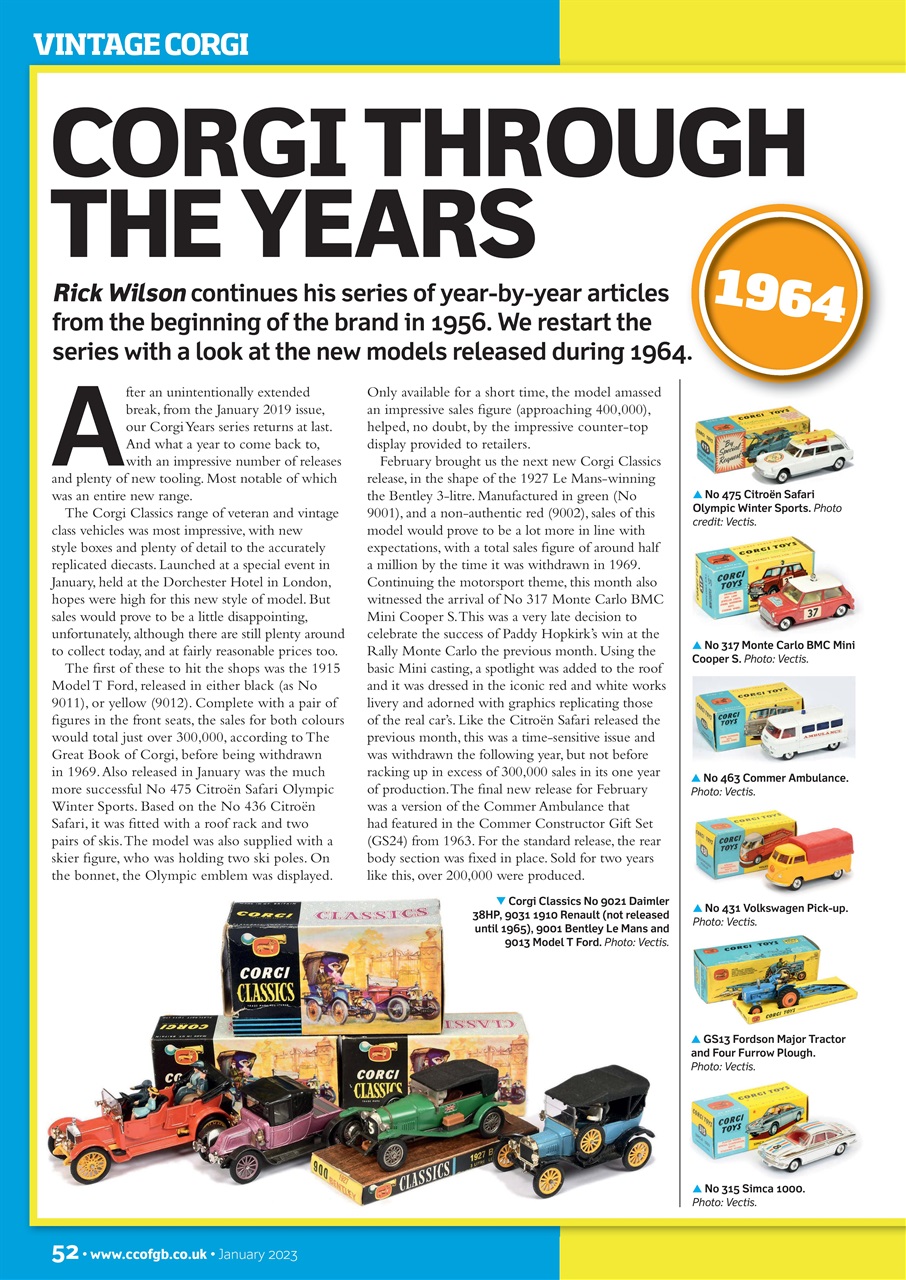 Diecast Collector Preview Pages