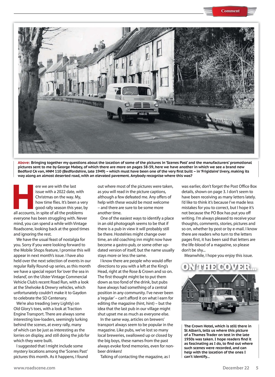 Vintage Roadscene Preview Pages