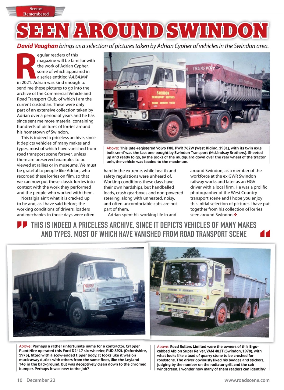 Vintage Roadscene Preview Pages