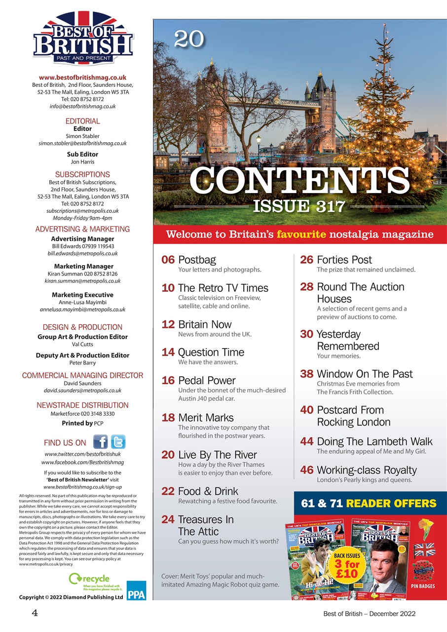 Best of British Preview Pages