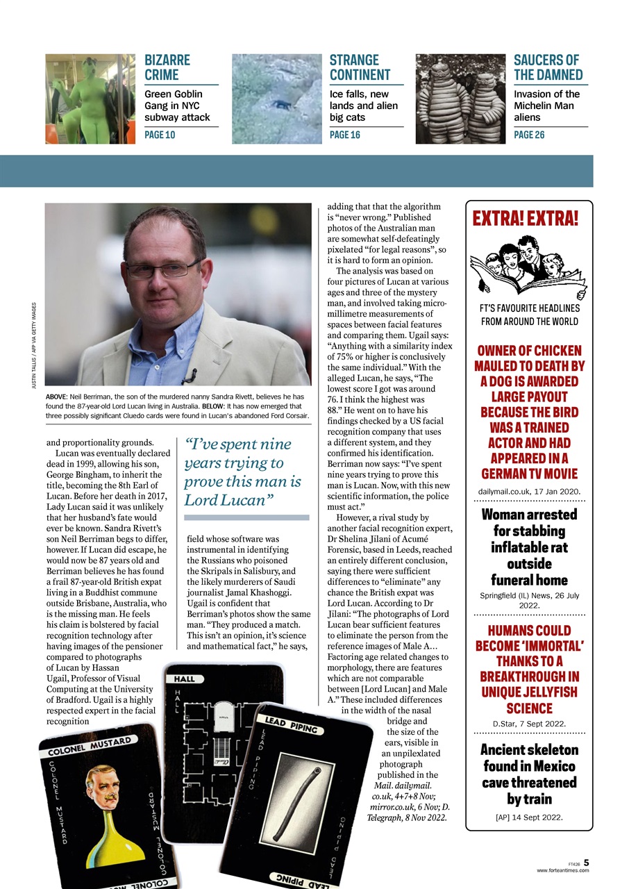 Fortean Times Preview Pages