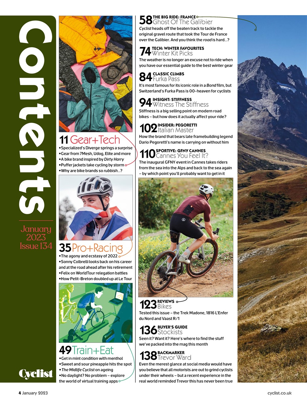 Cyclist Preview Pages