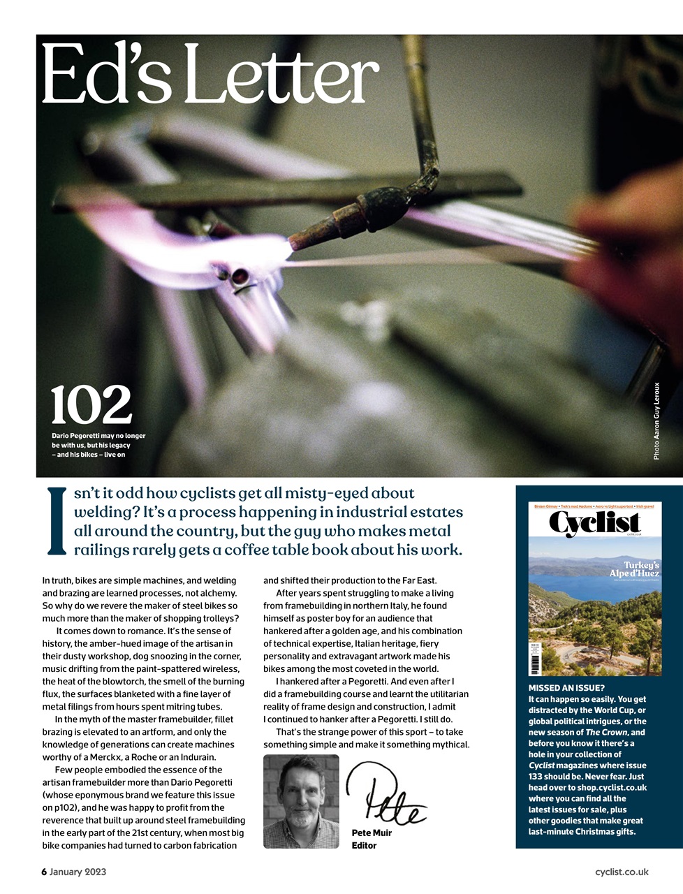Cyclist Preview Pages