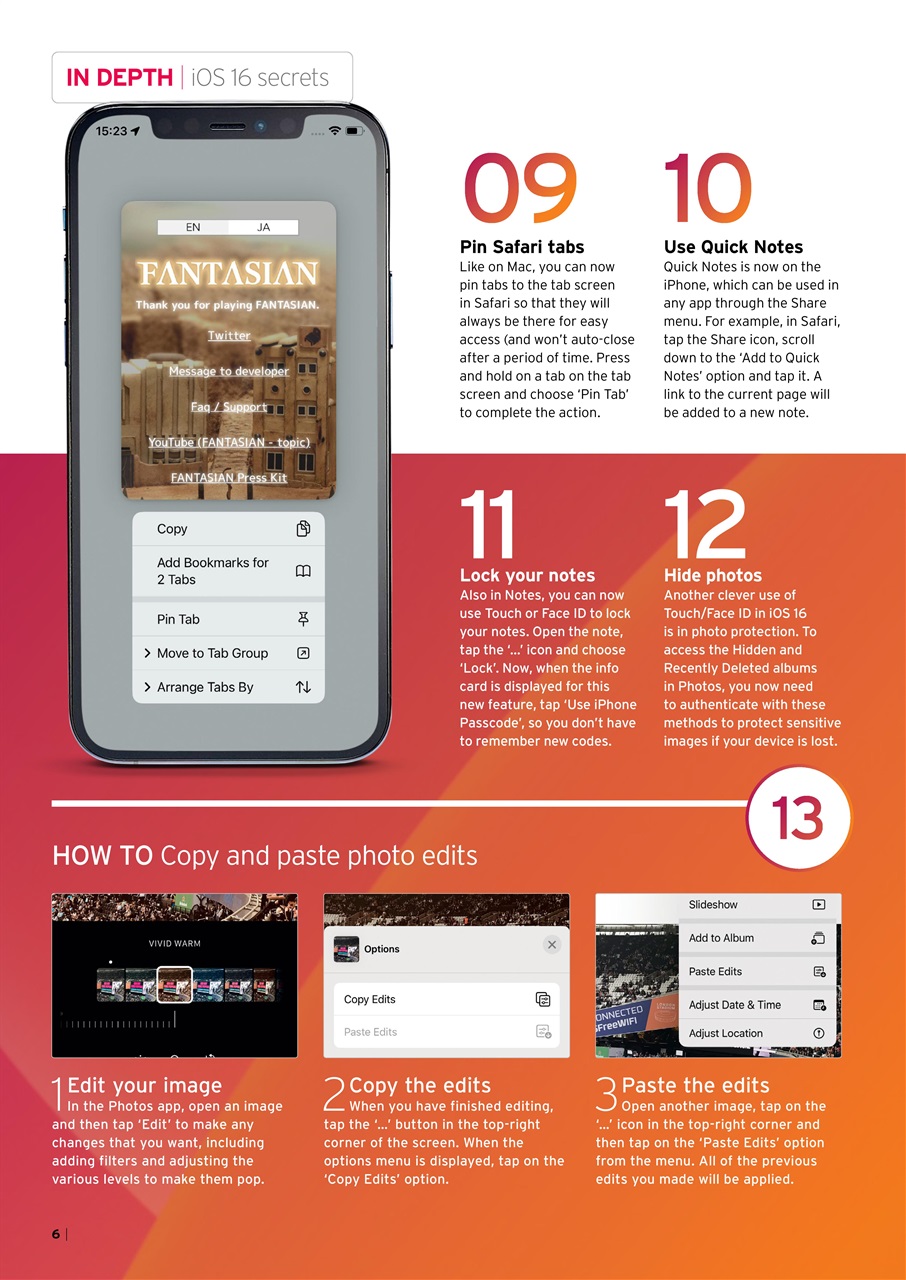 iPhone User Preview Pages