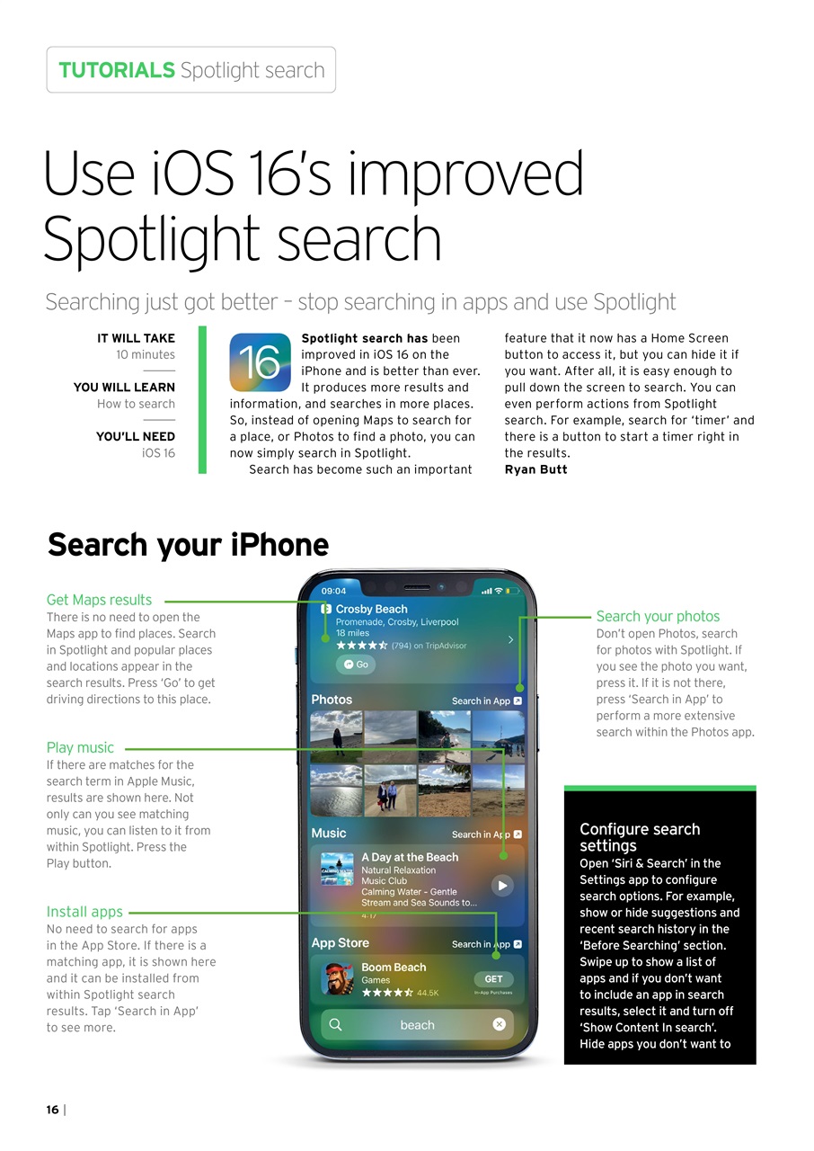 iPhone User Preview Pages