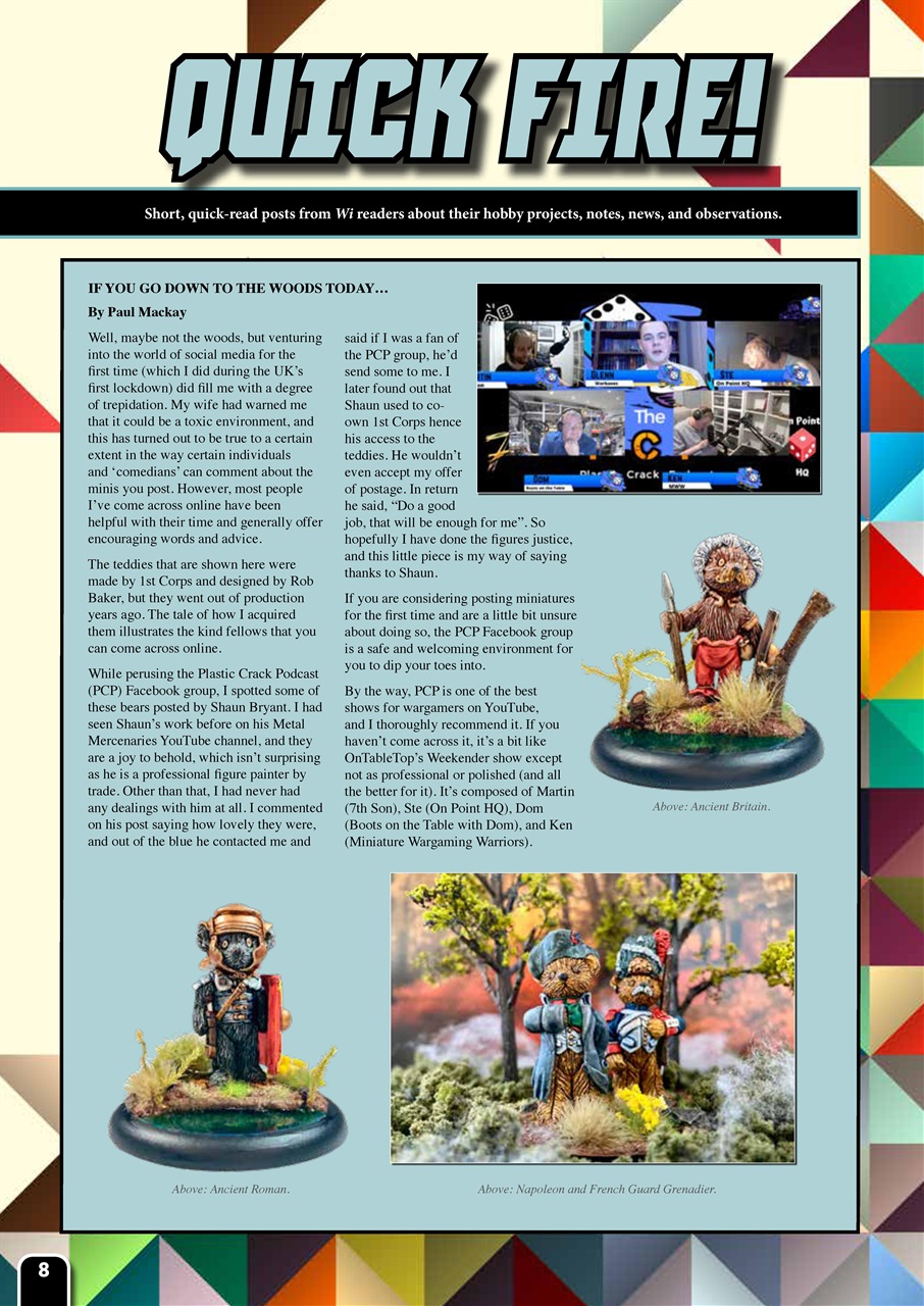 Wargames Illustrated Preview Pages