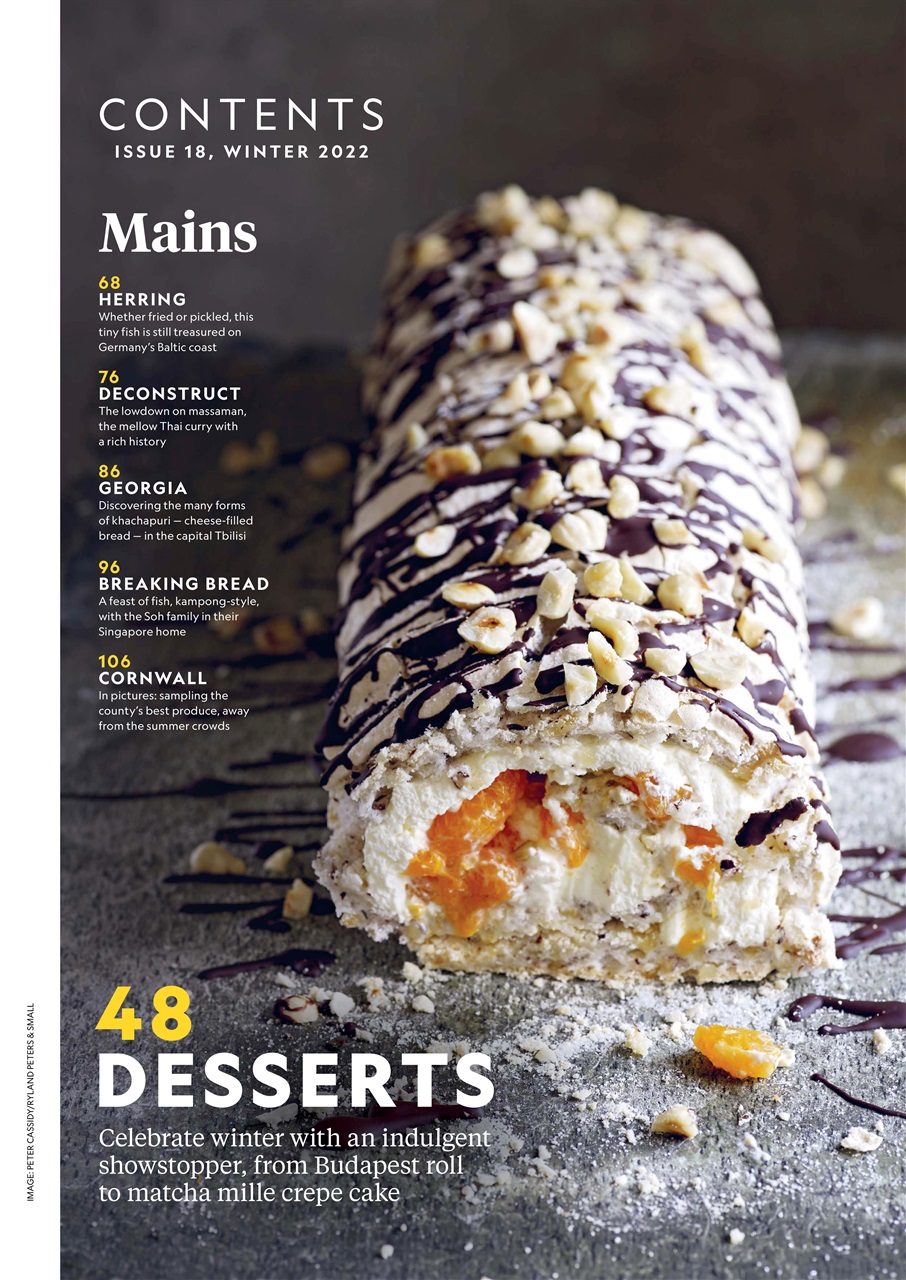 National Geographic Traveller Food Preview Pages
