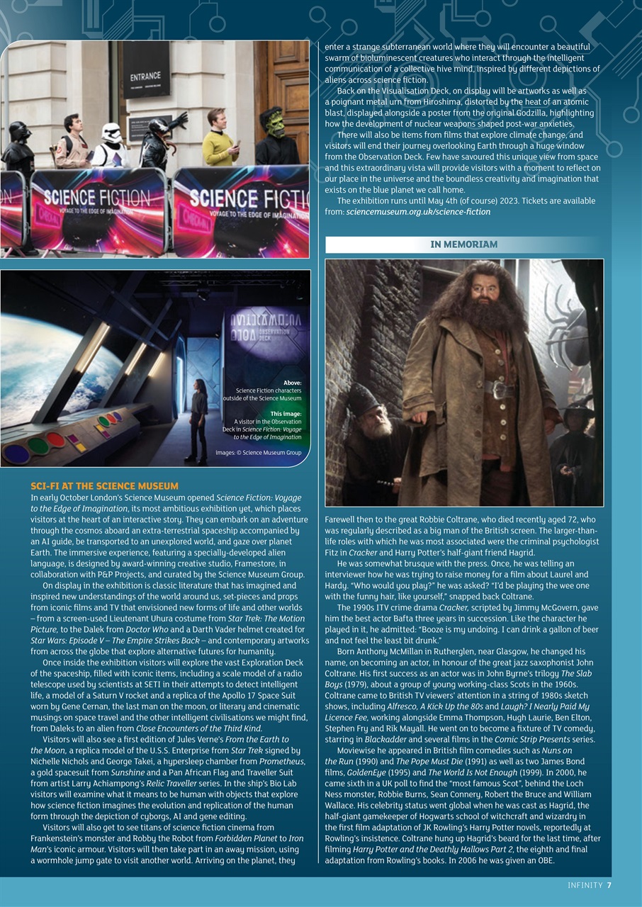 Infinity Magazine Preview Pages