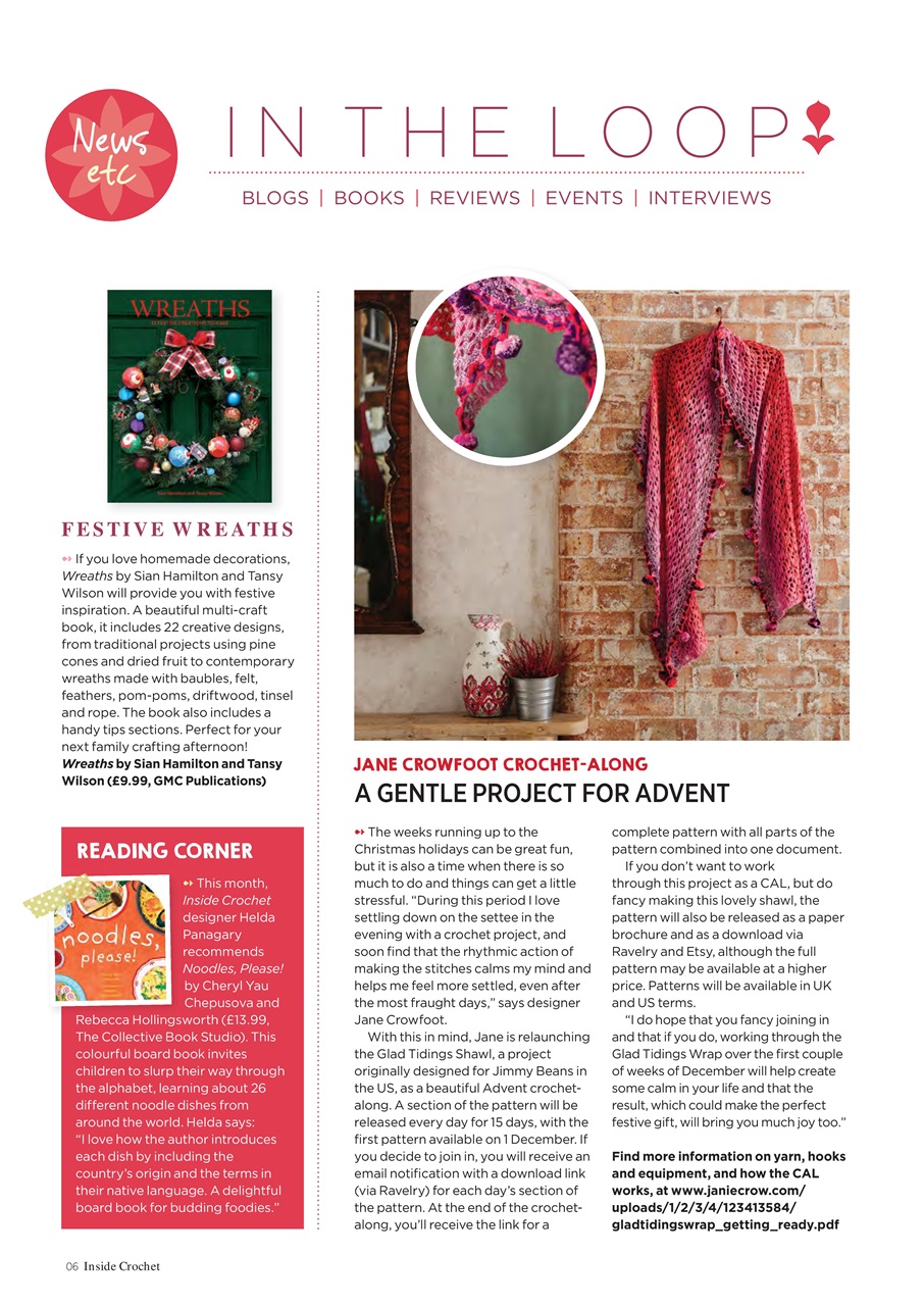 Inside Crochet Preview Pages