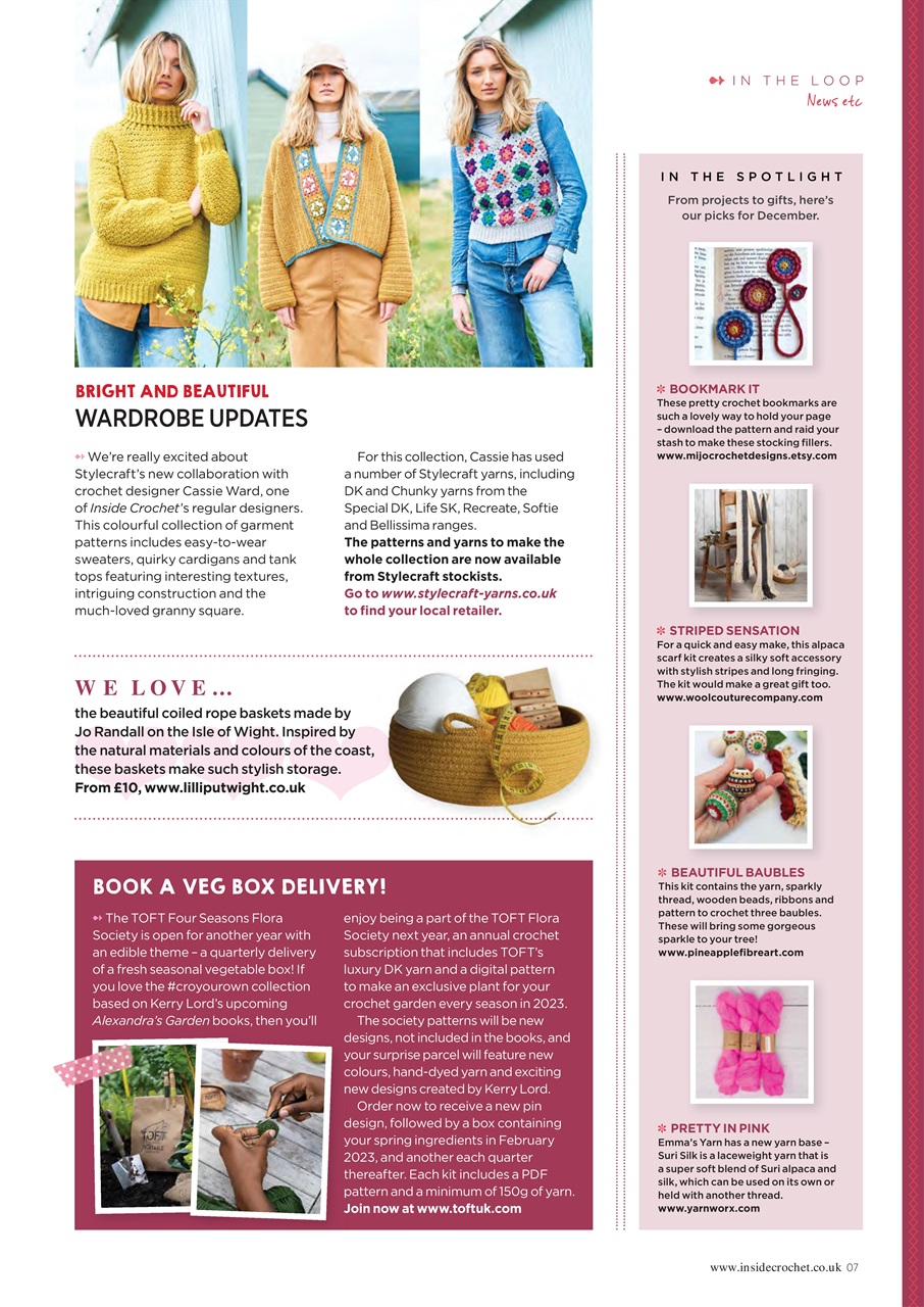 Inside Crochet Preview Pages