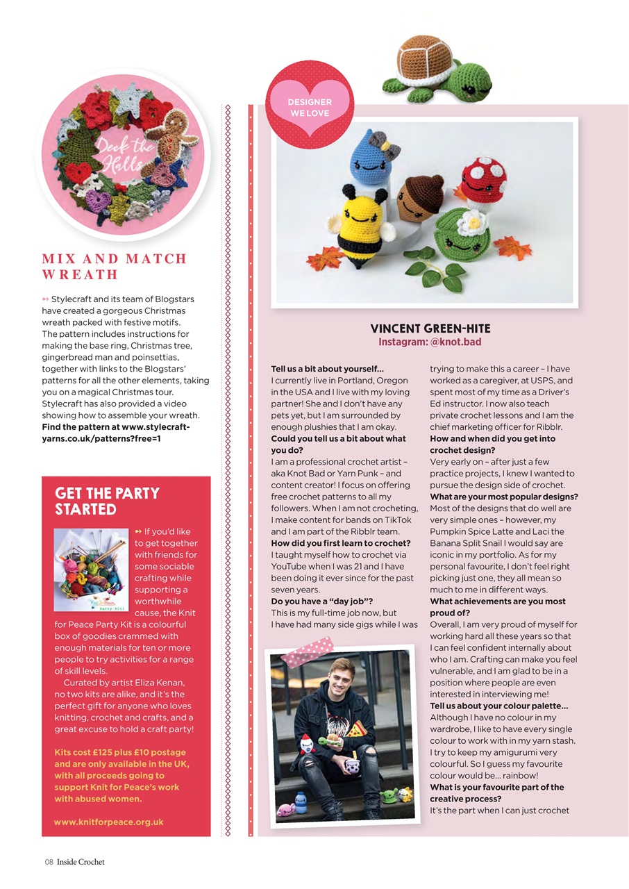 Inside Crochet Preview Pages