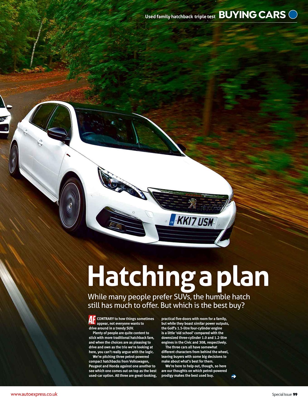 Auto Express Preview Pages