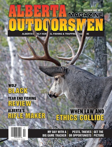 Alberta Outdoors issue Volume 24 Issue 8