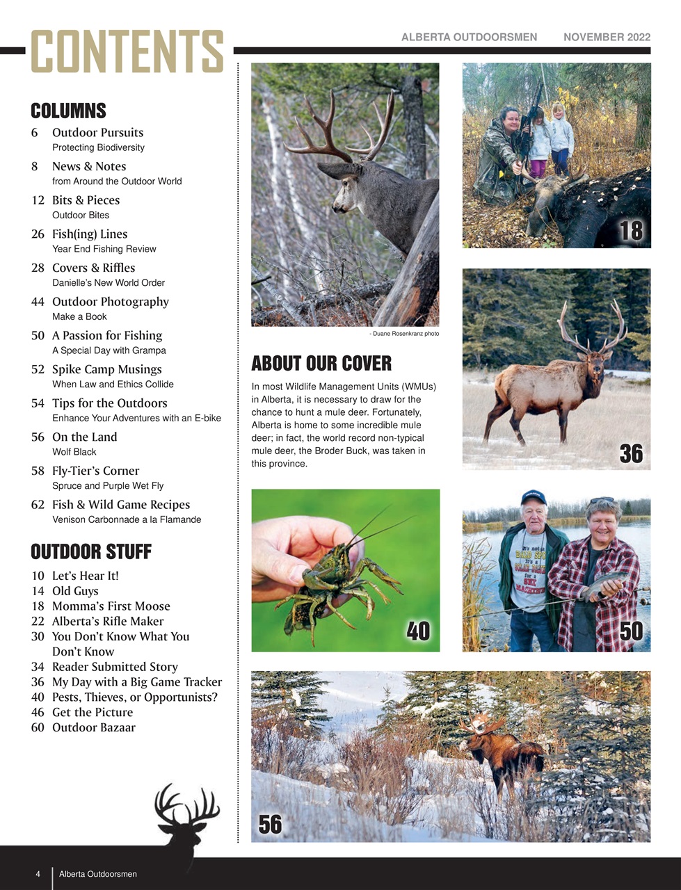 Alberta Outdoors Preview Pages