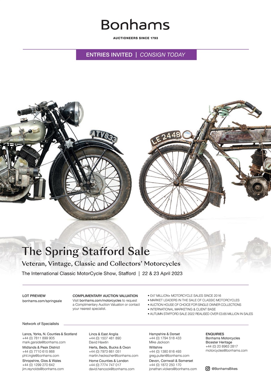 The Classic MotorCycle Preview Pages