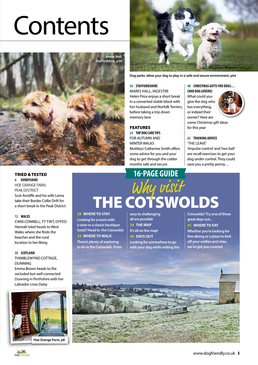 Dog Friendly Preview Pages