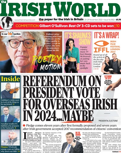 Irish World issue 