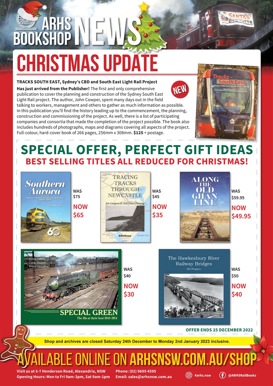 Australian Railway History Preview Pages