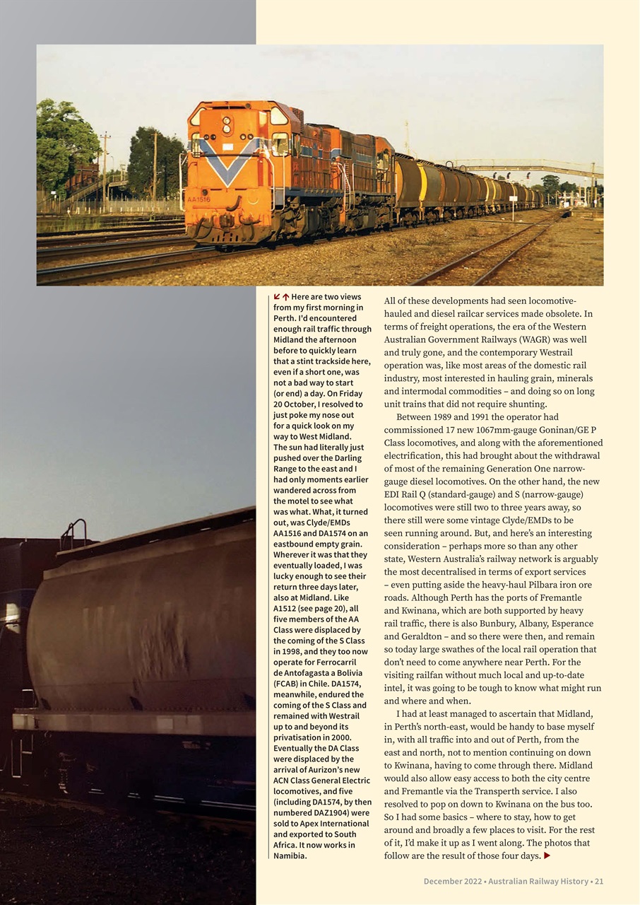 Australian Railway History Preview Pages
