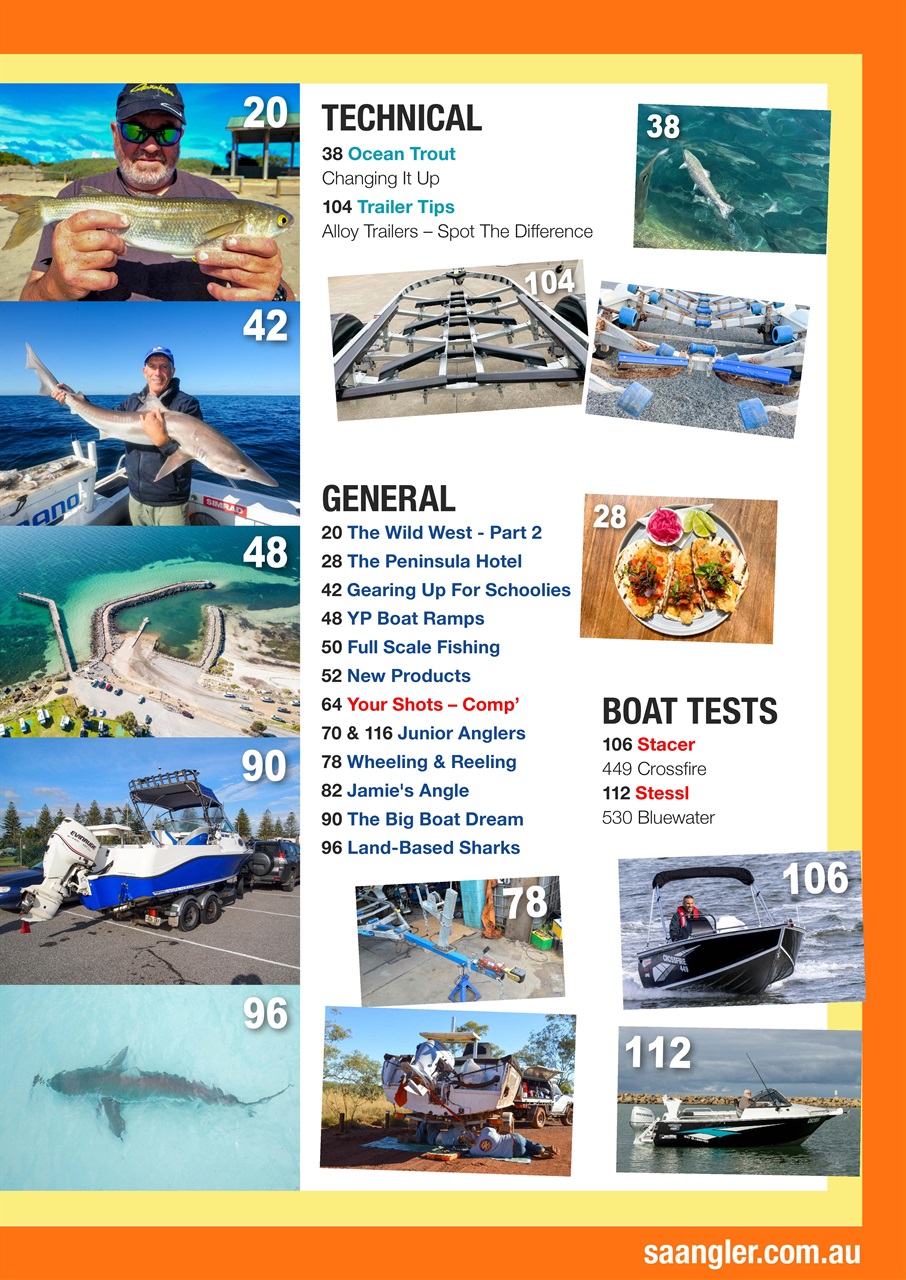 South Australian Angler Preview Pages