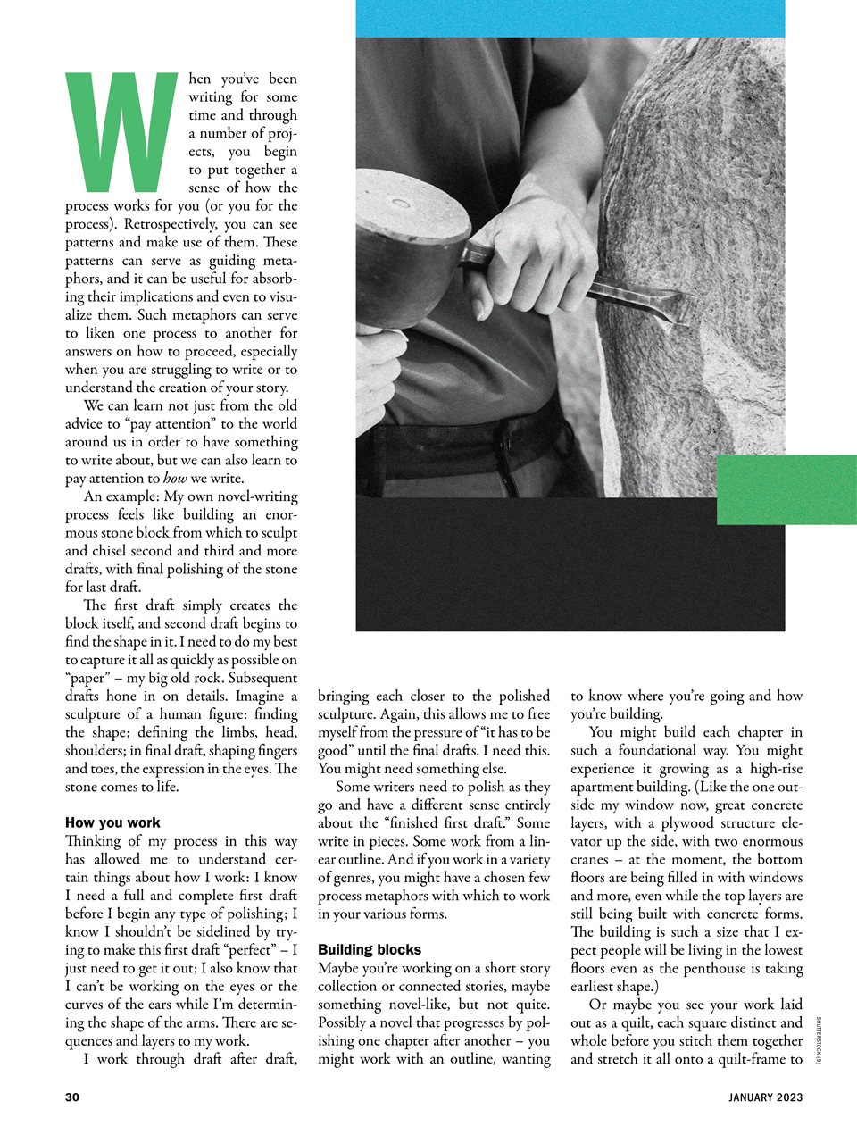 The Writer Preview Pages