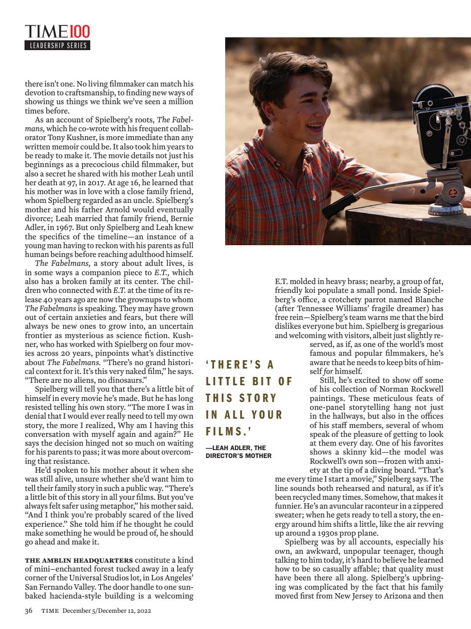 TIME Magazine Europe Preview Pages