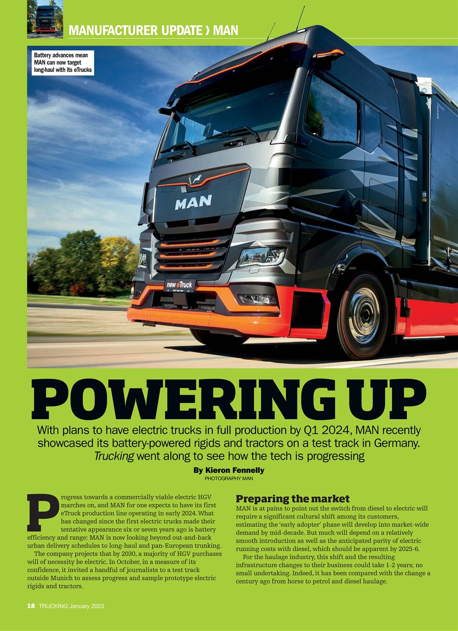 Trucking Magazine Preview Pages
