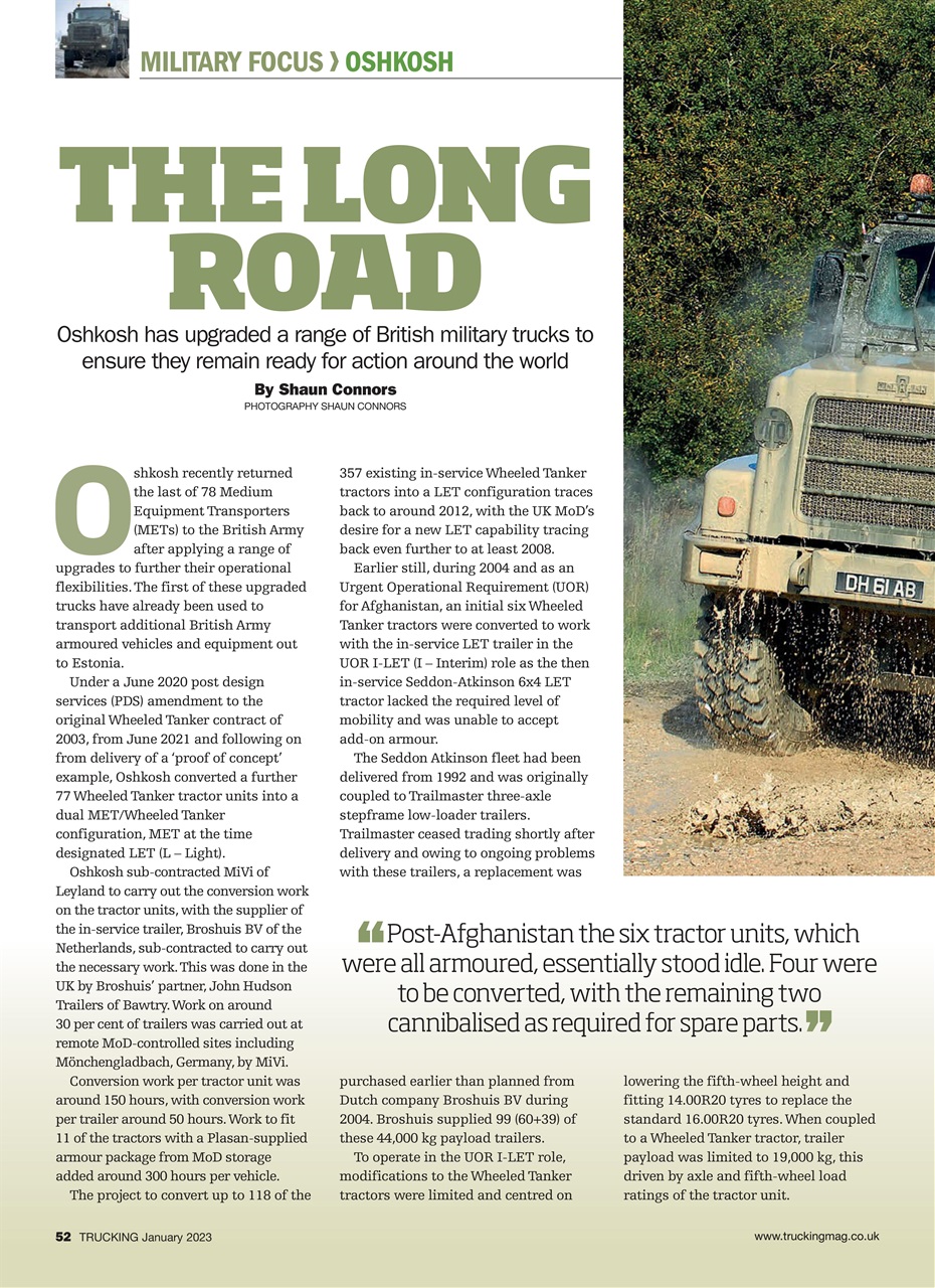 Trucking Magazine Preview Pages