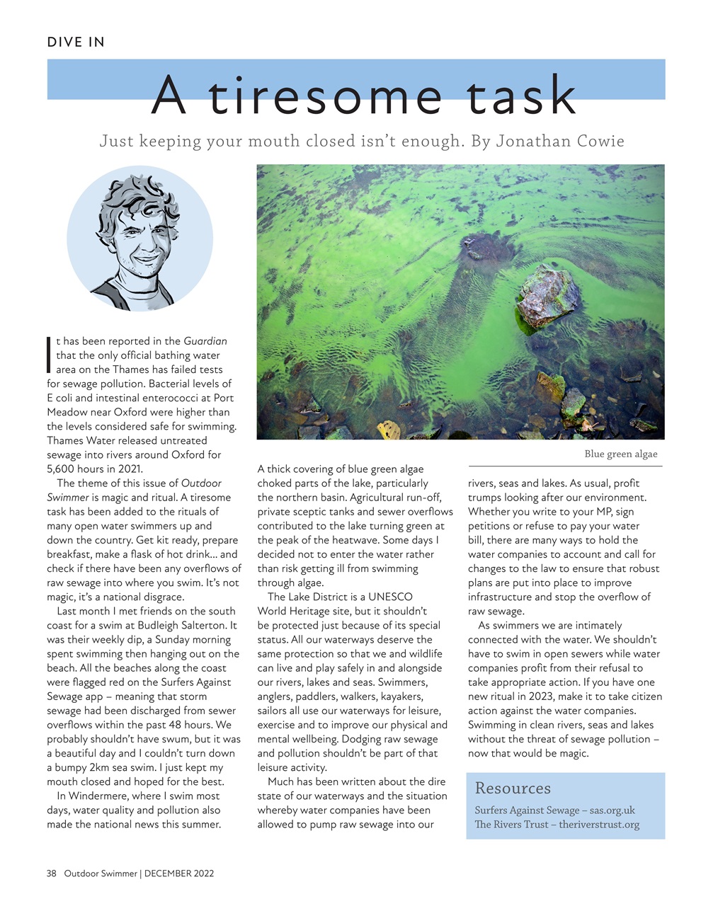 Outdoor Swimmer Preview Pages