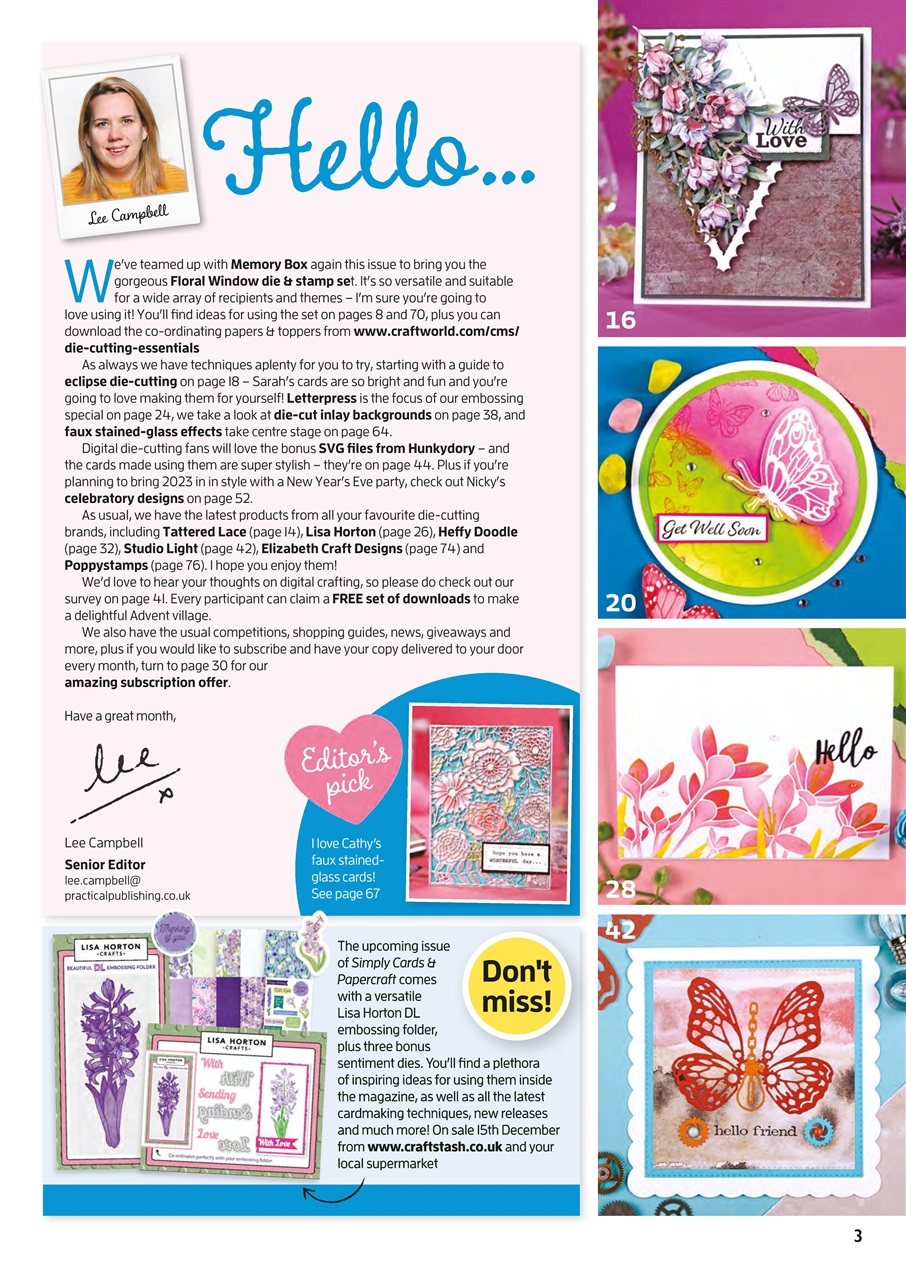 Die-Cutting Essentials Preview Pages