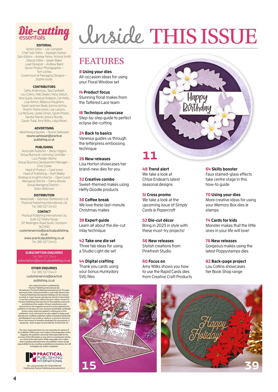 Die-Cutting Essentials Preview Pages