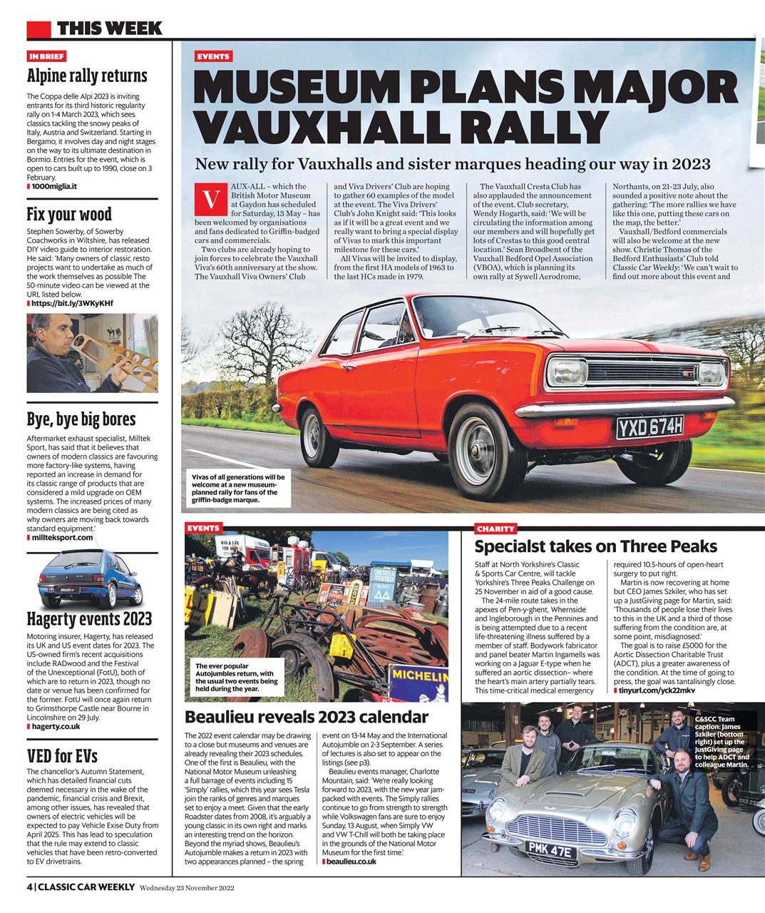 Classic Car Weekly Preview Pages